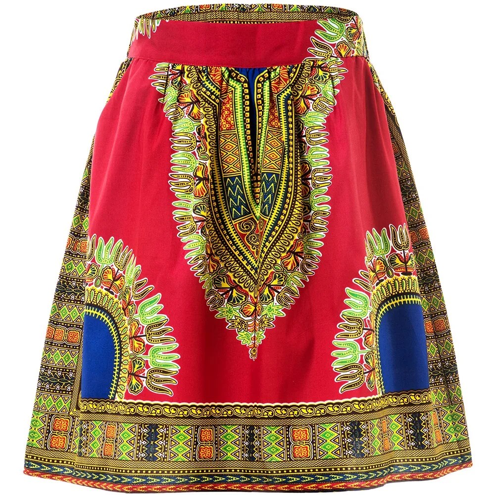 Jupes africaines à motifs traditionnels
