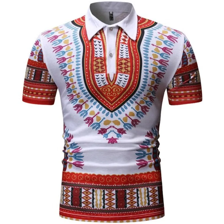 T shirts africains - polo élégant – Image 2