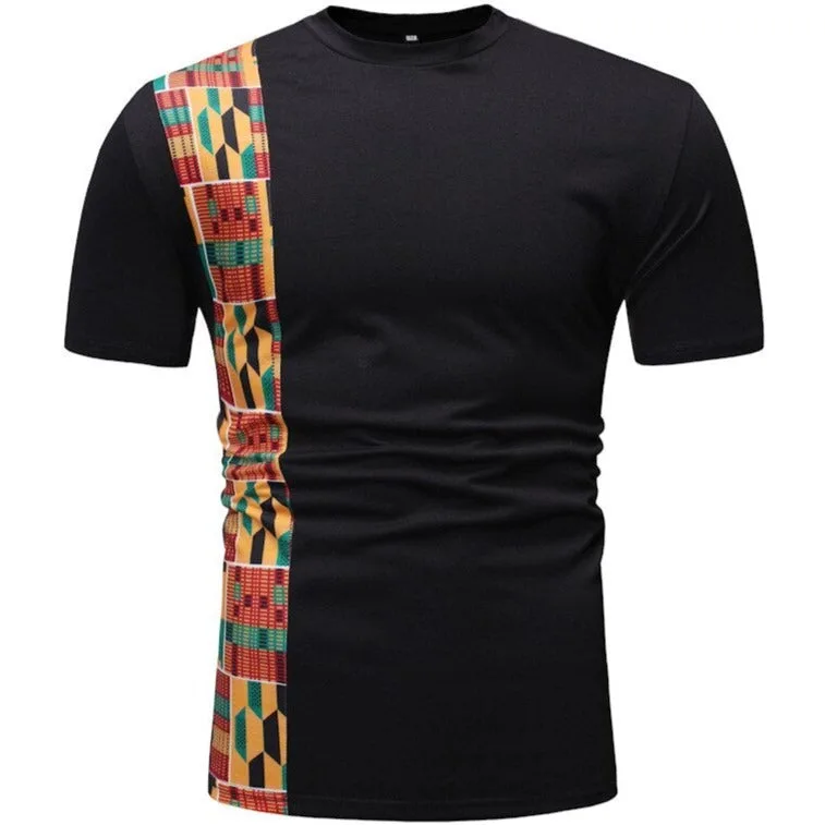 T shirts africains à motif traditionnel – Image 3