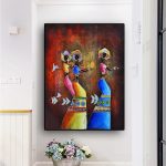 tableau africain typique