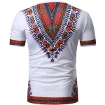 T shirts africains - modèle homme à motifs