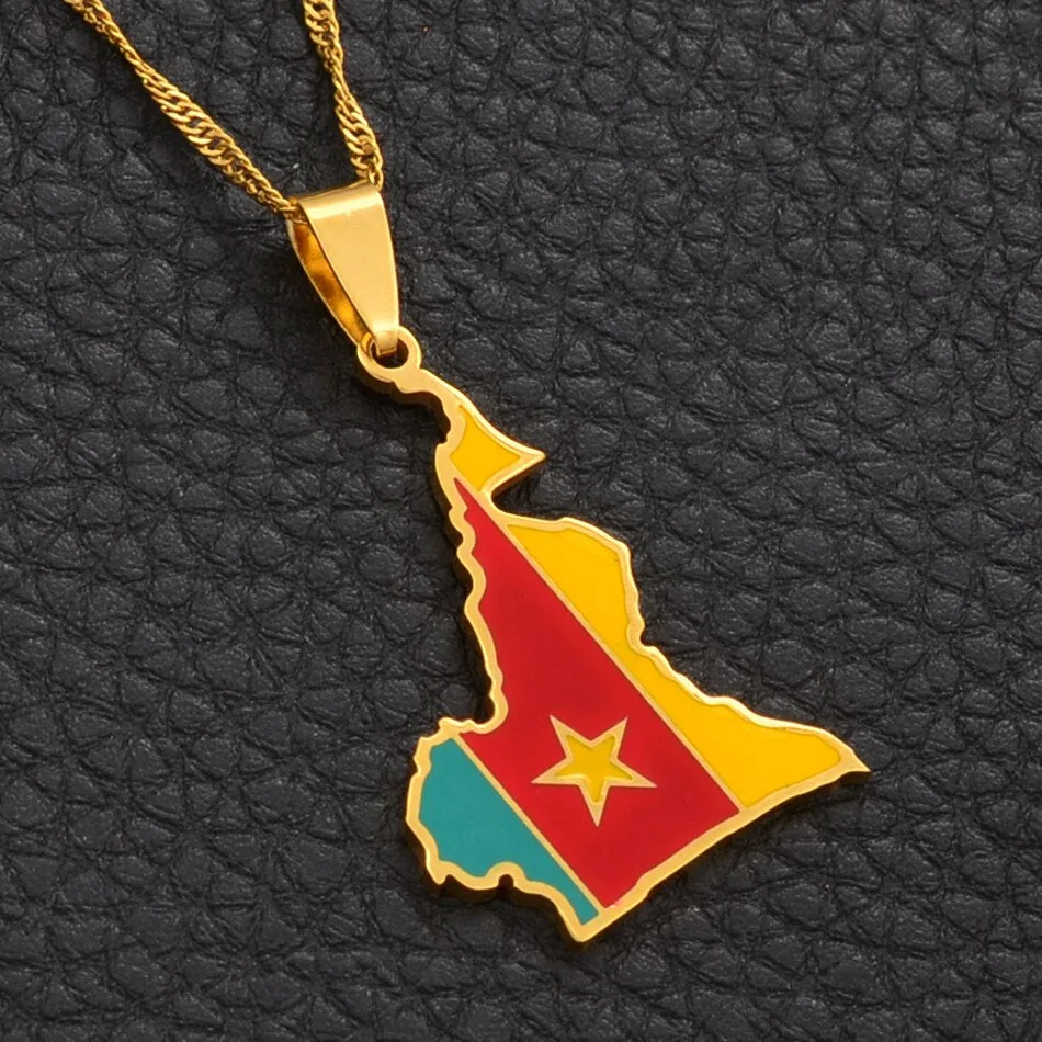 Colliers africains carte Cameroun