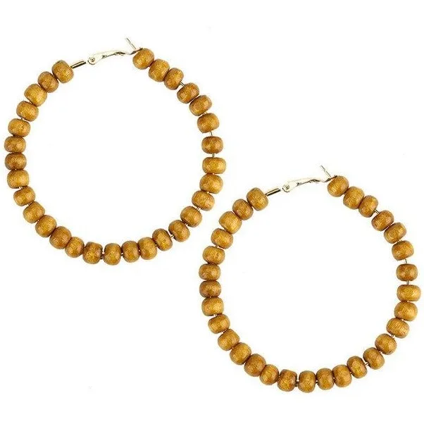 Boucles d'oreilles africaines petites créoles – Image 2