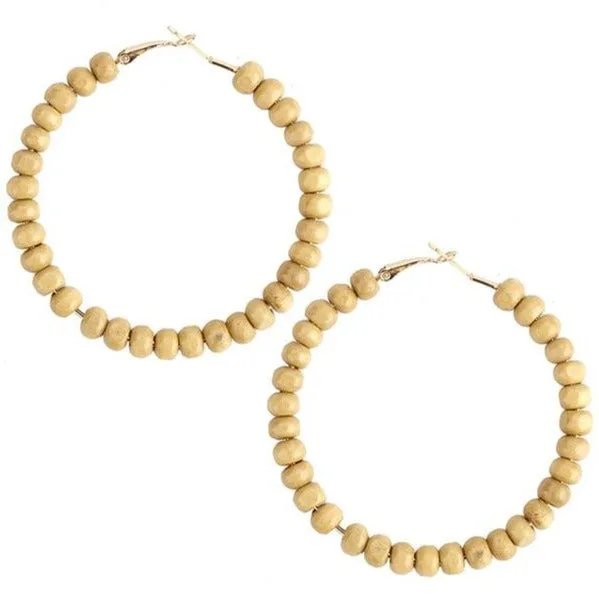 Boucles d'oreilles africaines petites créoles – Image 3