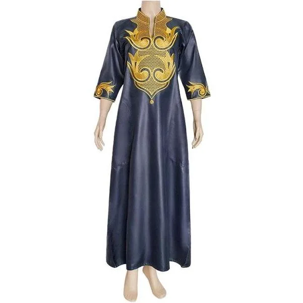 Robe africaine avec broderie – Image 4