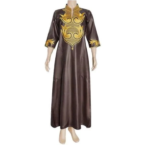 Robe africaine avec broderie – Image 5