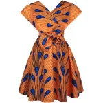 Robe africaine en pagne traditionnel
