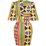 Robe africaine en wax