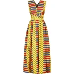 Robe africaine - Élégance évasée