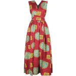 Robe africaine - pour future maman