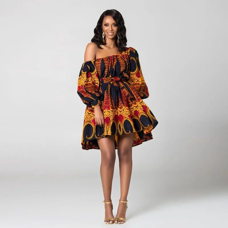 Robe africaine - Création unique