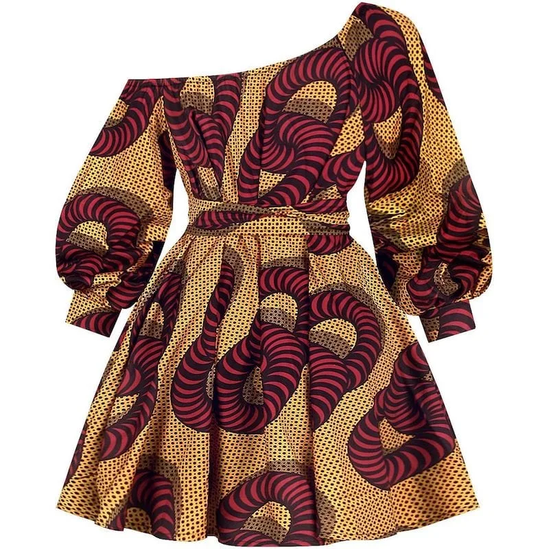 Robe africaine robe estivale africaine – Image 2