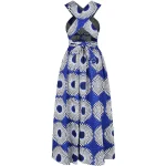 Robe africaine élégante et contemporaine