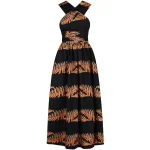 Robe africaine - modèle droit en tissu